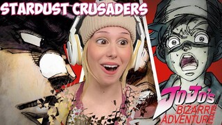 THE BEST BLUFF EVER JJBA Stardust Crusaders Episode 35 REACTION