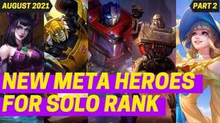 NEW META HEROES MOBILE LEGENDS 2021 (AUGUST)