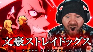 Bungo Stray Dogs S5 Episode 4 REACTION | Hero War, Gang War