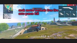 KETIKA ANAK MOTOR BERMAIN FREE FIRE AUTO PANEN KILL