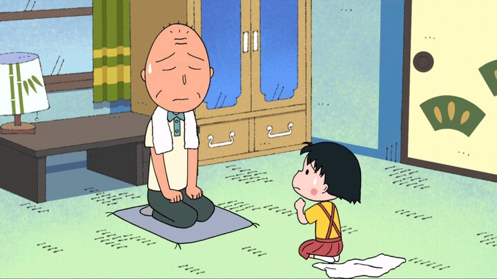 maruko ingin mencari kesalahan ibu