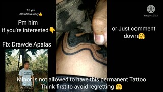 Black Bulls logo permanent Tattoo🖤