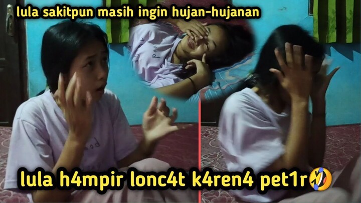 Lula hampir loncat karena pet1r @bang trimok @wongso prayoga @eneng lula