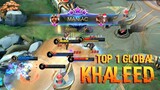Instant Maniac! Khaleed Top 1 Global - Mobile Legends