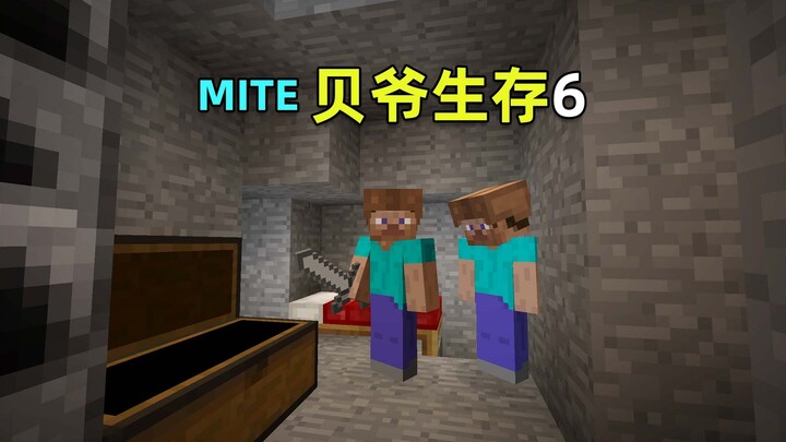 MITE Bear Grylls Survival 6: Moving into a New Home, Discovering a Mob Farm! Minecraft