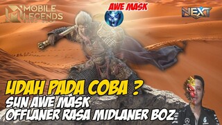 RAHASIA !!! SUN AWE MASK JADI OFFLANER BERASA KAYA MIDLANER BOZ