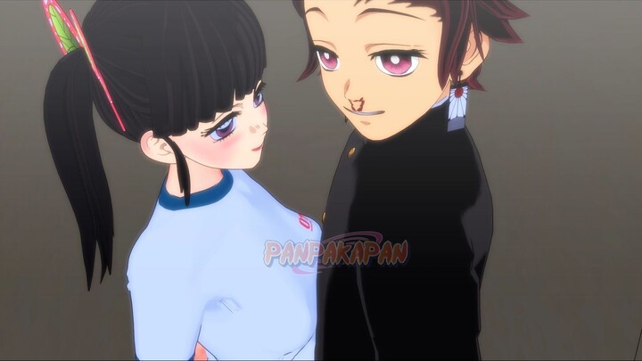 tanjidor menang banyak parody demon slayer