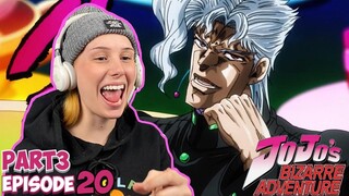 KAKYOIN vs DEATH 13  jojos bizarre adventure  STARDUST CRUSADERS  episode 20  REACTION