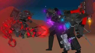 Skibidi Astronomy Master ปะทะ Titan Monitor Man Titan Sound Man Titan TV Man [DC2] แอนิเมชั่น