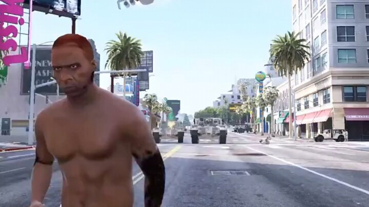 It turns out you can only beat up Black people.