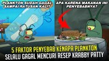 5 Faktor penyebab kenapa Plankton selalu gagal mencuri resep Krabby Patty | #spongebobpedia - 39
