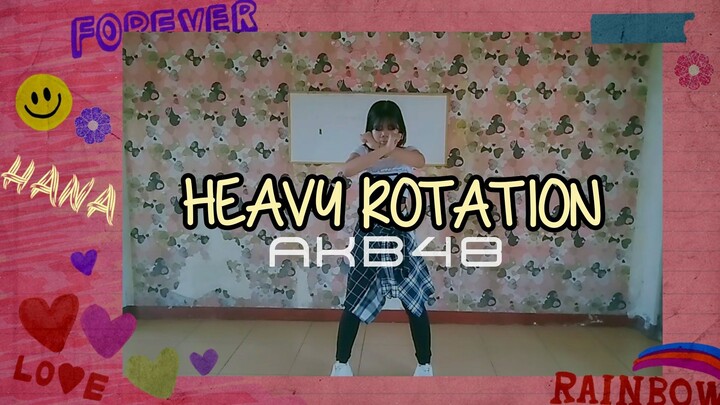 【DANCE COVER】AKB48「Heavy Rotation」 Dance cover by Hana Sanie (short ver.)