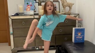 Learning how to do standing split in yoga