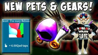 GOT THE BEST PET & THE NEWEST GEAR IN 30M UPDATE OF TAPPING SIMULATOR