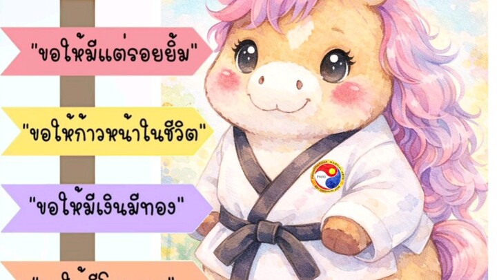 #สวัสดีปีใหม่ #วันแรกของปี2569#สวัสดีวันพฤหัสบดี ที่ 1 มกราคม 2569 ขึ้น 13 ค่ำ เดือน 2(ยี่) ปีมะเส็ง