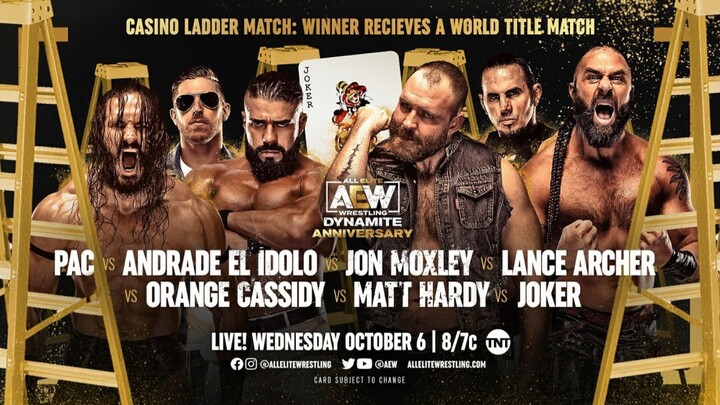 AEW Dynamite 2 Year Anniversary Show October 6, 2021