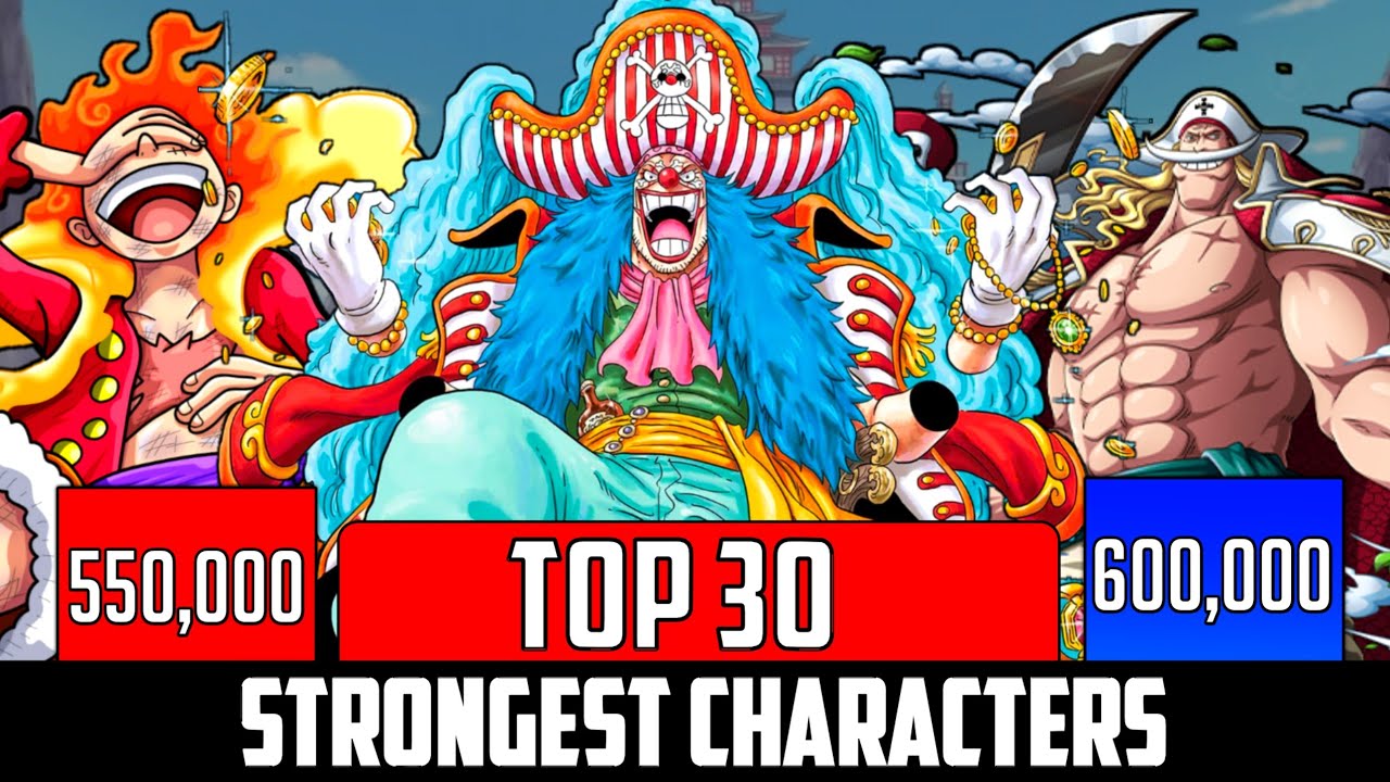 Top 30 Strongest One Piece Characters