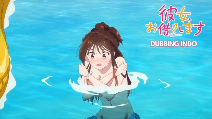 Bra Kelepas Pas Renang [FANDUB INDO] | Kanojo Okarishimasu s4