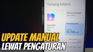 Cara Update Manual Miui 12 Redmi Note 8 Indonesia