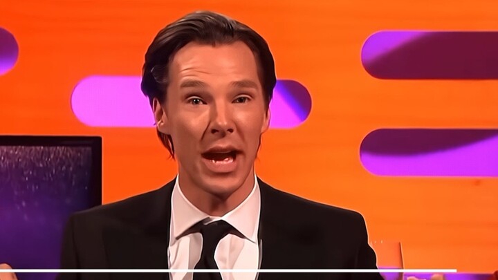 Take a look at the changes in Benedict Cumberbatch's appearance in one minute