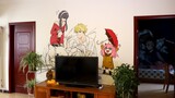 Damn! I actually painted SPY×FAMILY on the TV wall