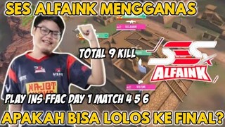 LAGI LAGI SES MENGAMUK❗TABRAK SEMUA TIM PLAY INS FFAC DAY 1