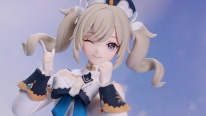 [Ultra-light clay] Genshin Impact Barbara clay figure, Barbara Duck!