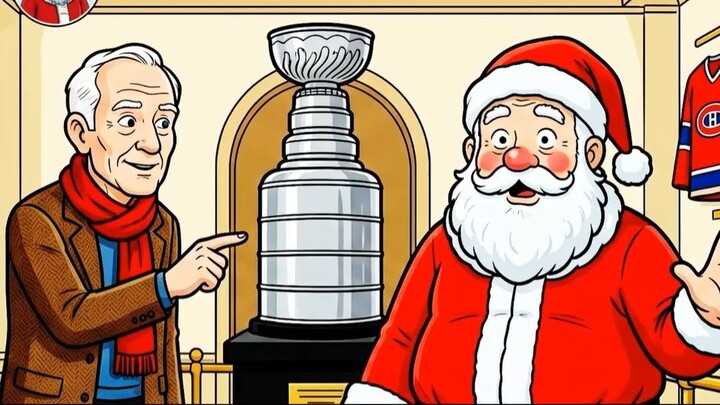 Santa Reviews Ice Hockey and Concludes Humans Are Insane