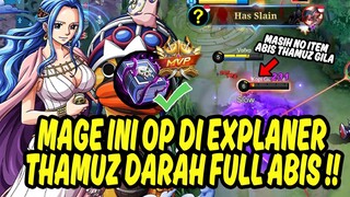 GA PERLU ITEM BUAT BUNUH THAMUZ DI EXPLANER, LANGGANAN MVP DI TIAP MATCH - Mobile Legends