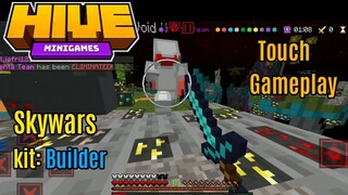Minecraft, Hive Skywars⚔️ (Mobile Gameplay)