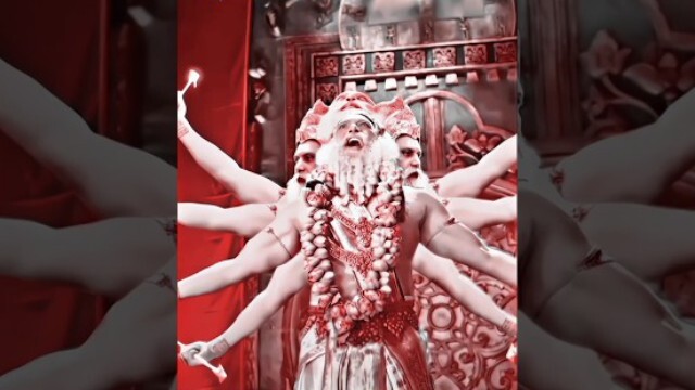 The first time I saw Brahma in a rage