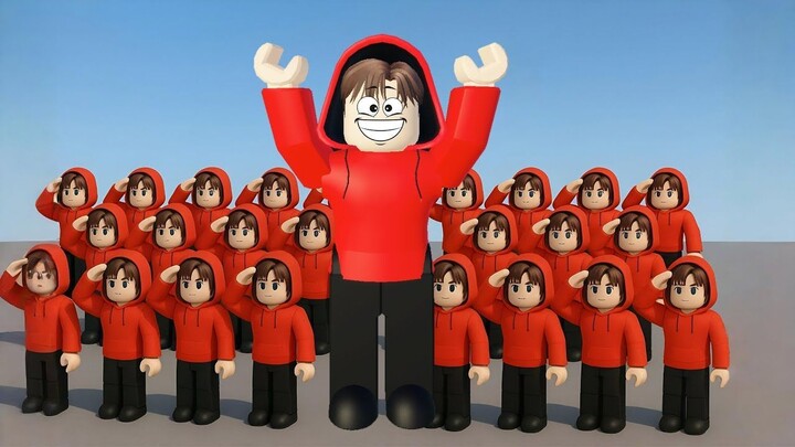 Yuta, Mio Dan Baby Celine Mengclone Banyak Badan Untuk Main Game Seru  ROBLOX