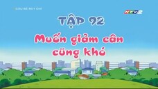 [Lồng tiếng] Shin – Cậu bé bút chì | Tập 092 - Muốn giảm cân cũng khó