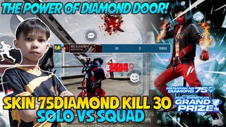 RASYAH NYOBAIN BUNDLE 75 DIAMOND! LANGSUNG DISURUH SOLO VS SQUAD!! AUTO PANEN KILL CUYY! 30 KILL!!!