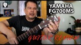 Yamaha FG700MS Acoustic Guitar Review / Demo | Edwin-E