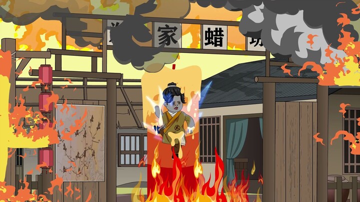 In episode 37, Xie Qiao, who was reborn as the daughter of a bandit, was born weak and had a close r