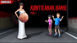 Yuta Mio Dikejar Kuntilanak Hamil Pulang Dari Rumah Sakit Part 1 | Sakura School Simulator