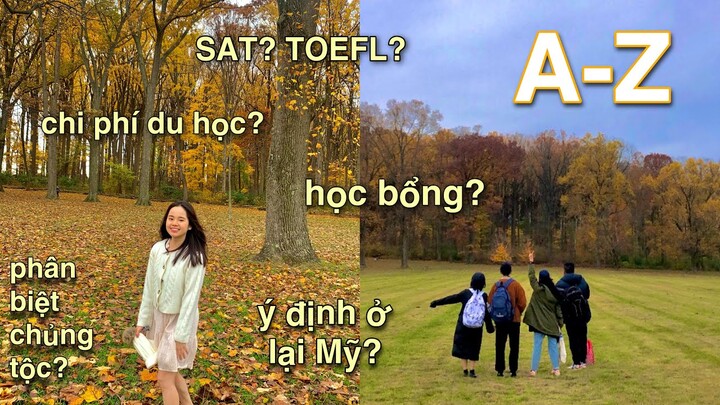 Q&A du học Mỹ 🇺🇸 & một ngày cuối tuần đi chơi xa | my college diary