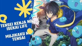 Opening My Isekai Life Full [Non Stop Rabbit "Mujikaku No Tensai"] Sub Bahasa - Romaji Lyrics