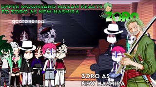 Uppermoons react to zoro as new hashira