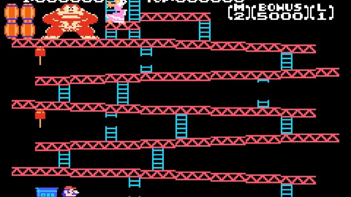 Donkey Kong Gameplay