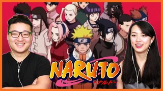 Naruto Openings 1-9  Couples Reaction