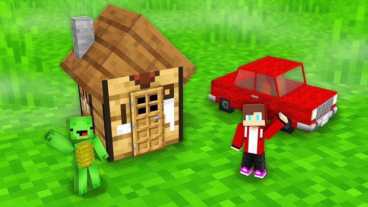 Mikey and JJ Found The TINIEST CAR in Minecraft (Maizen)