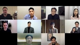 'Squid Game' roundtable panel with creator Hwang Dong-hyuk, lead actor Lee Jung-jae, cast and crew