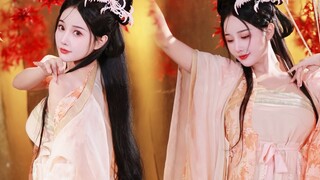 【初夏】绝美汉服 君不见妾起舞翩翩，一缕青丝一声叹