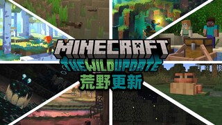 荒野更新来了！Minecraft 1.19 内容公布！全新地下遗迹！还有箱船 青蛙 蝌蚪 萤火虫！