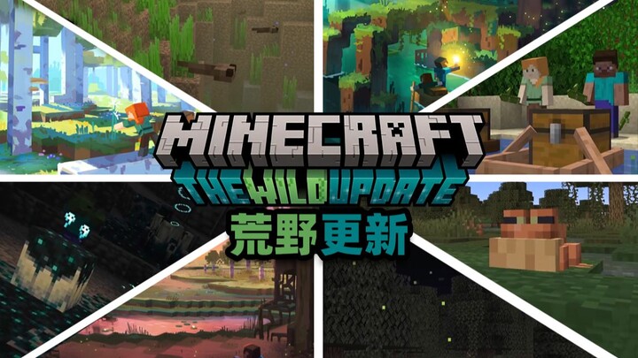 荒野更新来了！Minecraft 1.19 内容公布！全新地下遗迹！还有箱船 青蛙 蝌蚪 萤火虫！