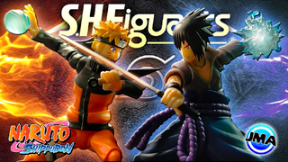 S.H. Figuarts Naruto and Sasuke - Stop Motion Review / JM ANIMATION #PHBest