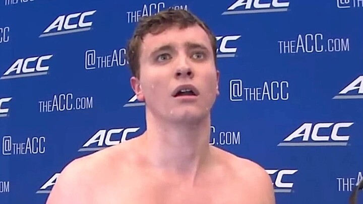 Swimmer loses the championship gold medal due to premature celebration!