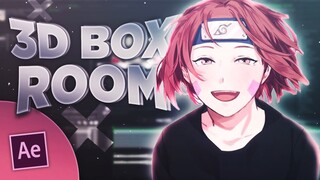 3D Box Room | After Effects AMV Tutorial